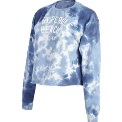 Discount Pebble Beach At&T Pro Am Ladies Tie Dye Sweatshirt By Original Retro Brand
