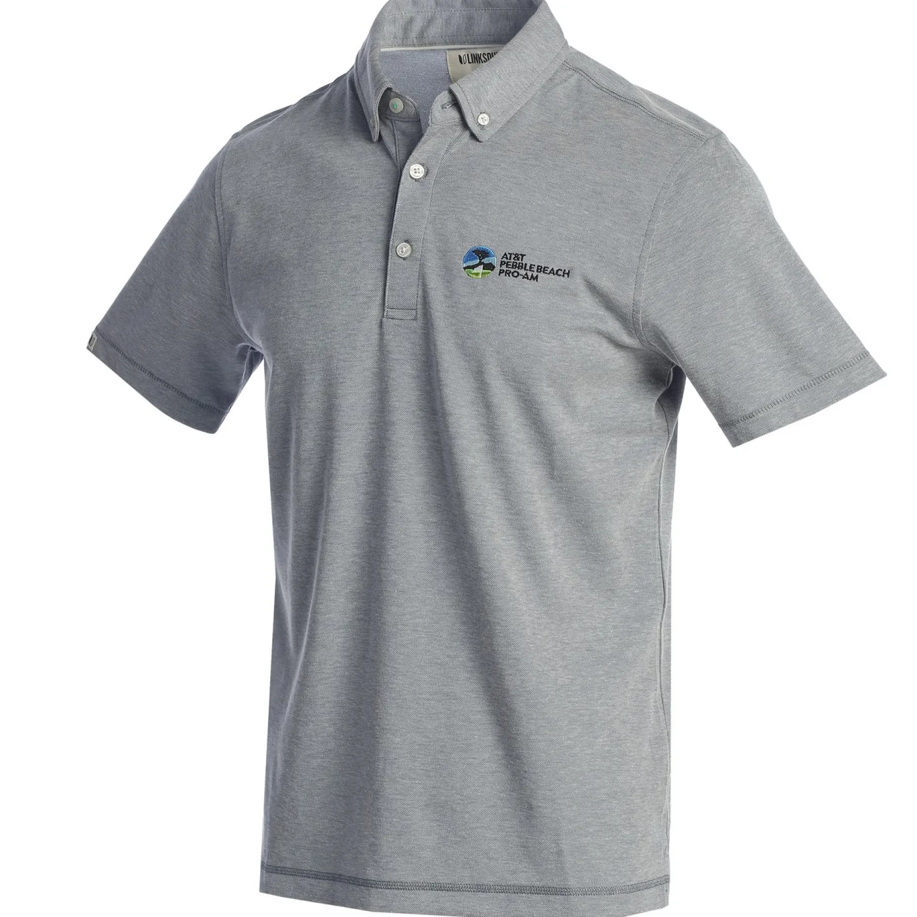 Clearance Pebble Beach At&T Pro-Am Oxford Polo By Linksoul