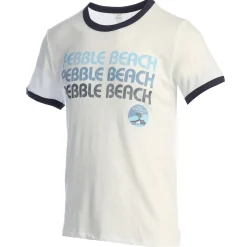 Best Pebble Beach At&T Pro-Am Ringer Tee By Alternative Apparel