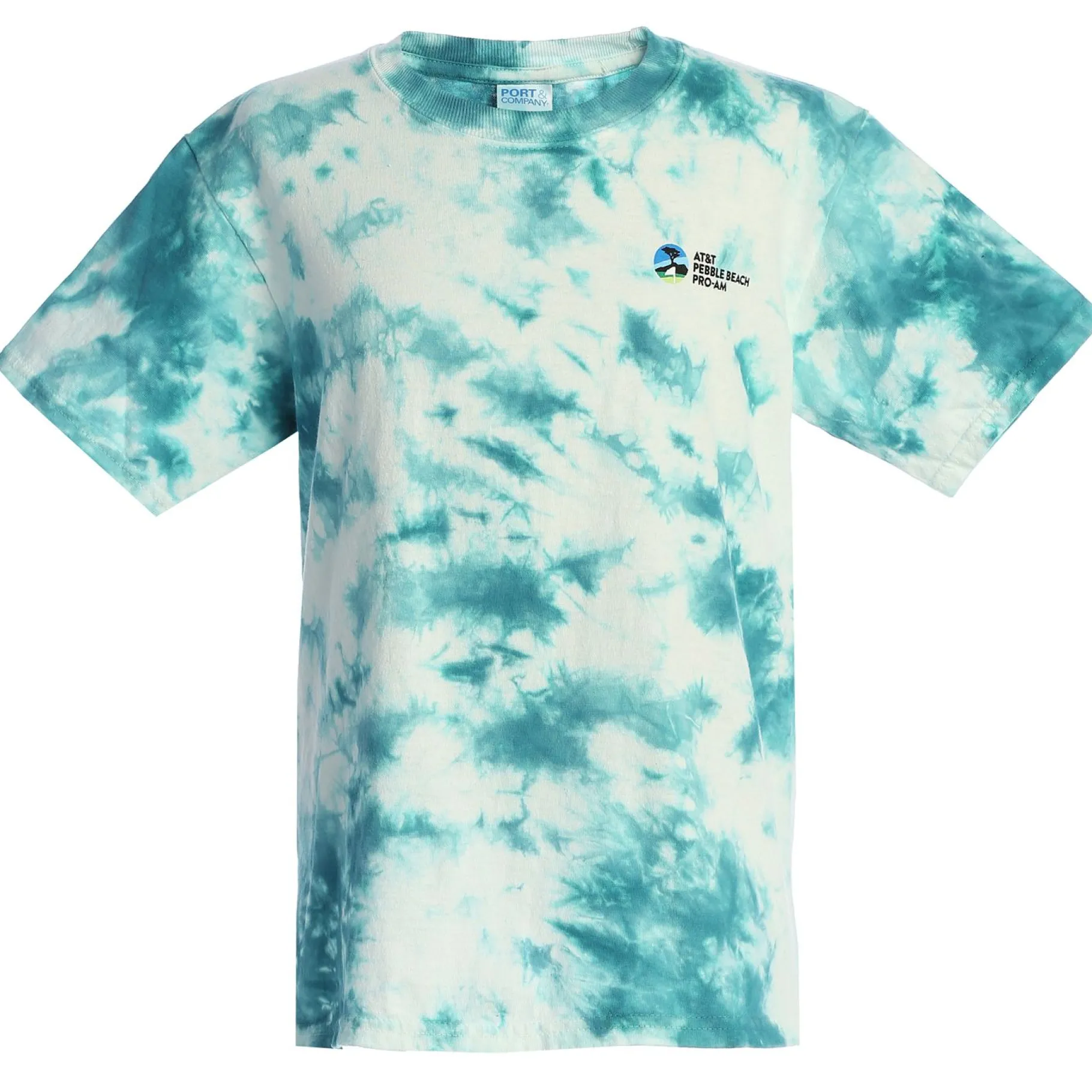 Discount Pebble Beach At&T Pro-Am Youth Tie Dye Tee By Garb