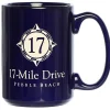 Clearance Pebble Beach 17 Mile Drive Big Boy Ceramic Coffee Mug