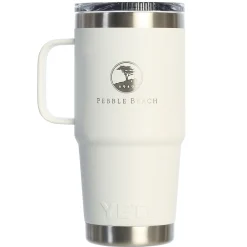 Hot Pebble Beach 20 Oz Handle Travel Mug By Yeti
