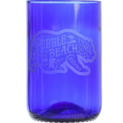 Online Pebble Beach Bear Map Glass Tumbler