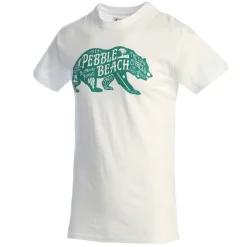 Sale Pebble Beach Bear Map Tee By American Needle
