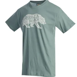 Sale Pebble Beach Bear Map Tee By American Needle