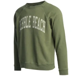Fashion Pebble Beach Black Label Forest Crew Sweatshirt By Original Retro Brand