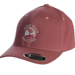 Hot Pebble Beach Cardinal Logo Snap Back Hat By Travis Mathew