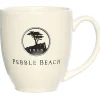 Clearance Pebble Beach Ceramic Bistro Mug