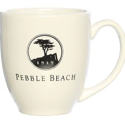 Clearance Pebble Beach Ceramic Bistro Mug