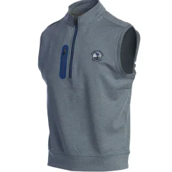 Fashion Pebble Beach Denny 1/4 Zip Vest By Johnnie-O