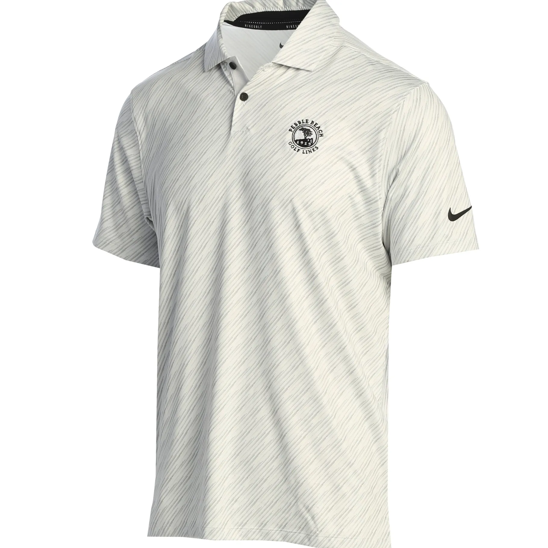 Best Pebble Beach Dri-Fit Vapor Stripe Polo By Nike