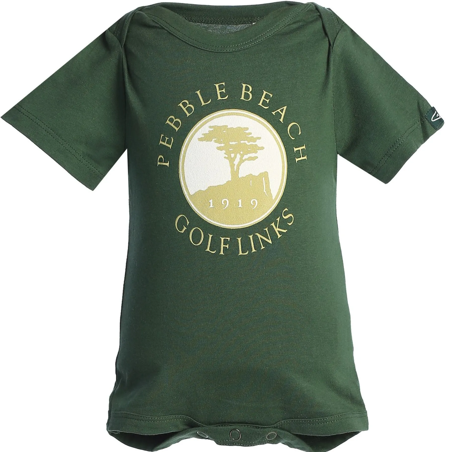 Best Pebble Beach Forest And Gold Onsie By Garb