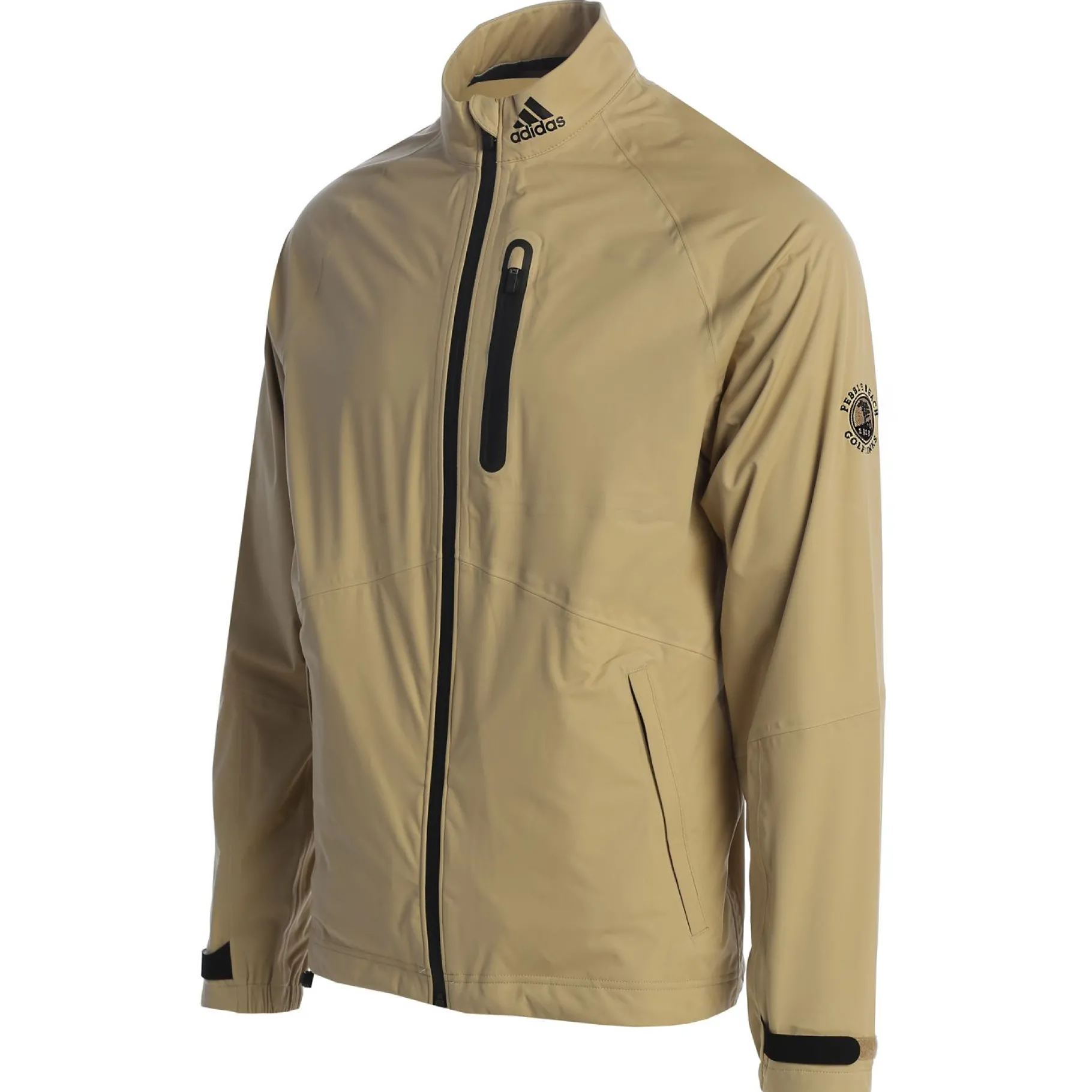 Fashion Pebble Beach Full Zip Rain Ready Jacket By Adidas