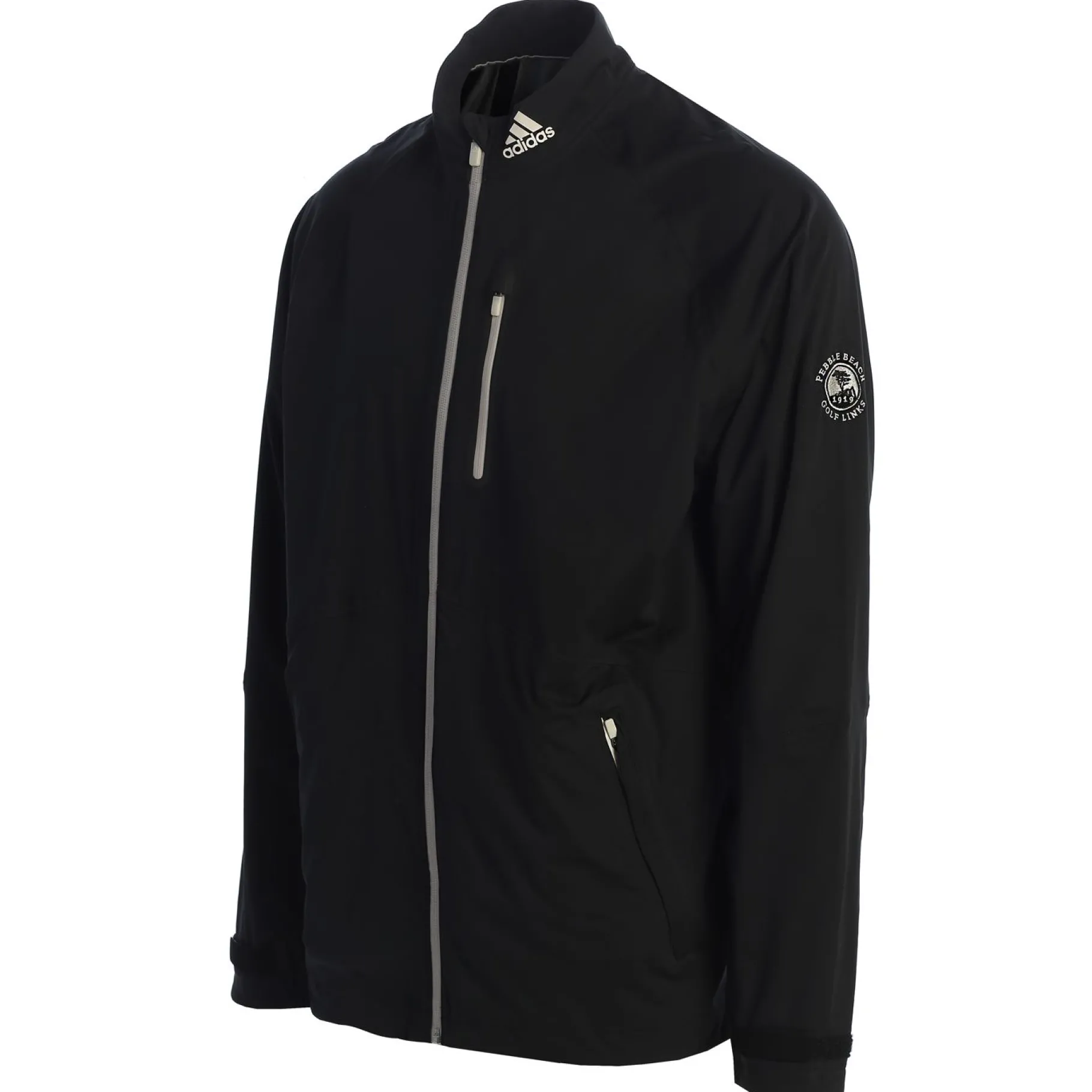 Fashion Pebble Beach Full Zip Rain Ready Jacket By Adidas