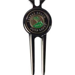 Hot Pebble Beach Golf Links Brass-Plated Divot Tool