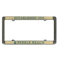 Outlet Pebble Beach Golf Links License Plate Frame