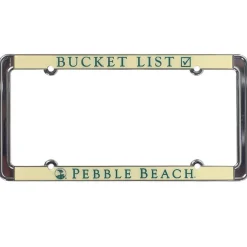 Outlet Pebble Beach Golf Links License Plate Frame