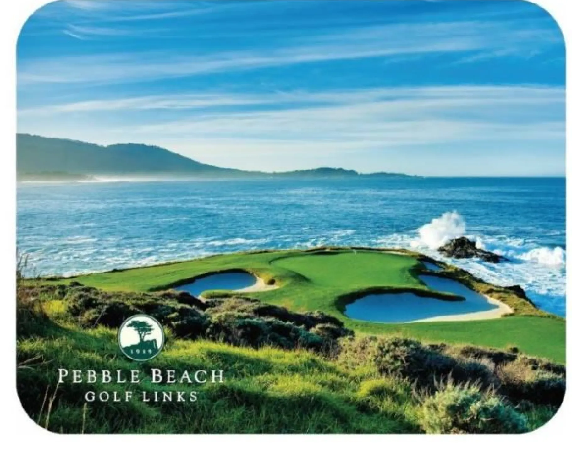 Hot Pebble Beach Golf Links 7Th Hole Mouse Pad