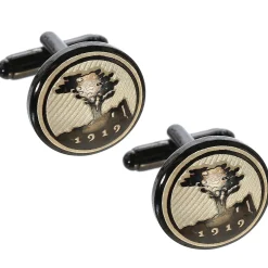 Online Pebble Beach Heritage Logo Enamel Boxed Cufflinks