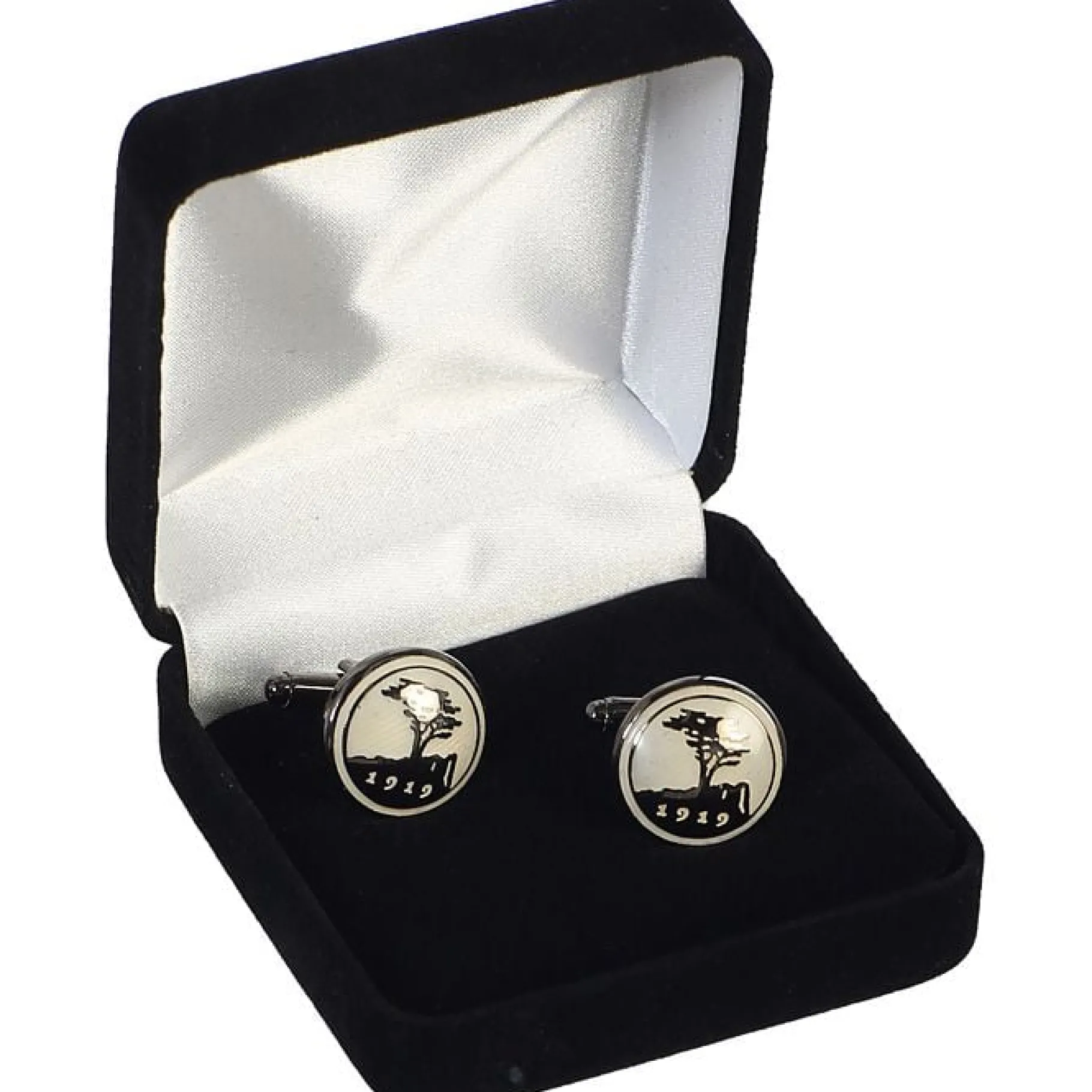 Online Pebble Beach Heritage Logo Enamel Boxed Cufflinks