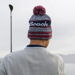 Sale Pebble Beach Jacquard Knit Beanie By Pukka