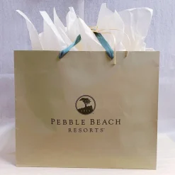 Online Pebble Beach Kraft Paper Gift Bag