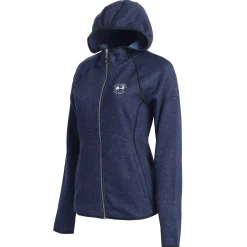 Fashion Pebble Beach Ladies Mainsail Full Zip Sweater Knit Hoodie By Cutter & Buck