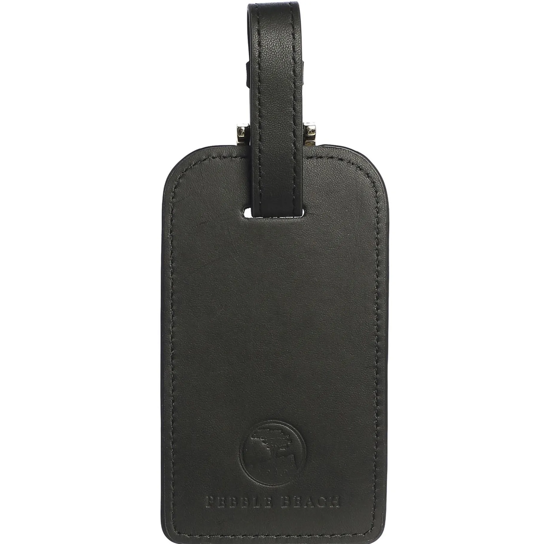 New Pebble Beach Leather Luggage Tag
