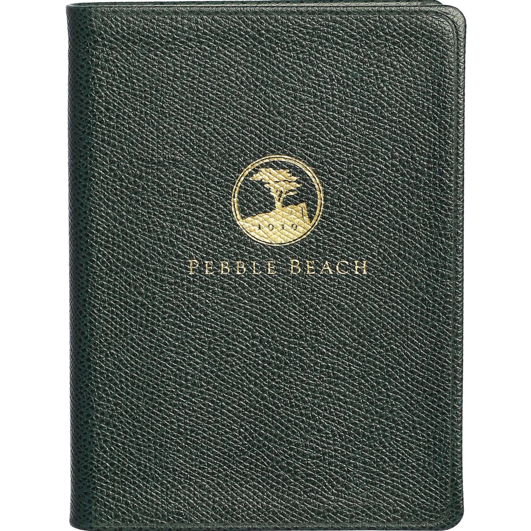 Clearance Pebble Beach Logo Leather Small Notebook