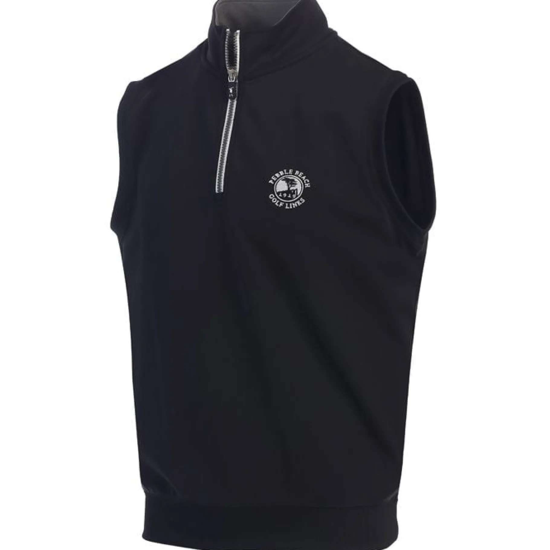 New Pebble Beach Men's "Caves" 1/4 Zip Vest By Fairway & Greene