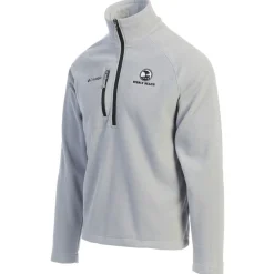 Hot Pebble Beach Men's 'Fast Trek' 1/2 Zip Fleece By Columbia Grey
