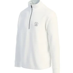Online Pebble Beach Men's Golf Optic 1/4 Zip By Straight Down