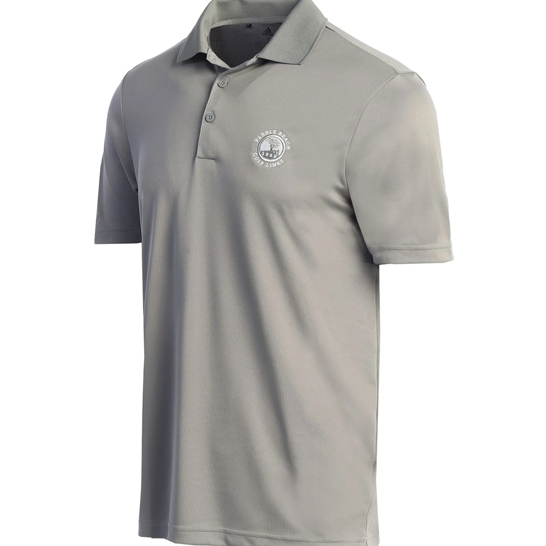 Sale Pebble Beach Men's Solid Performance Polo By Adidas