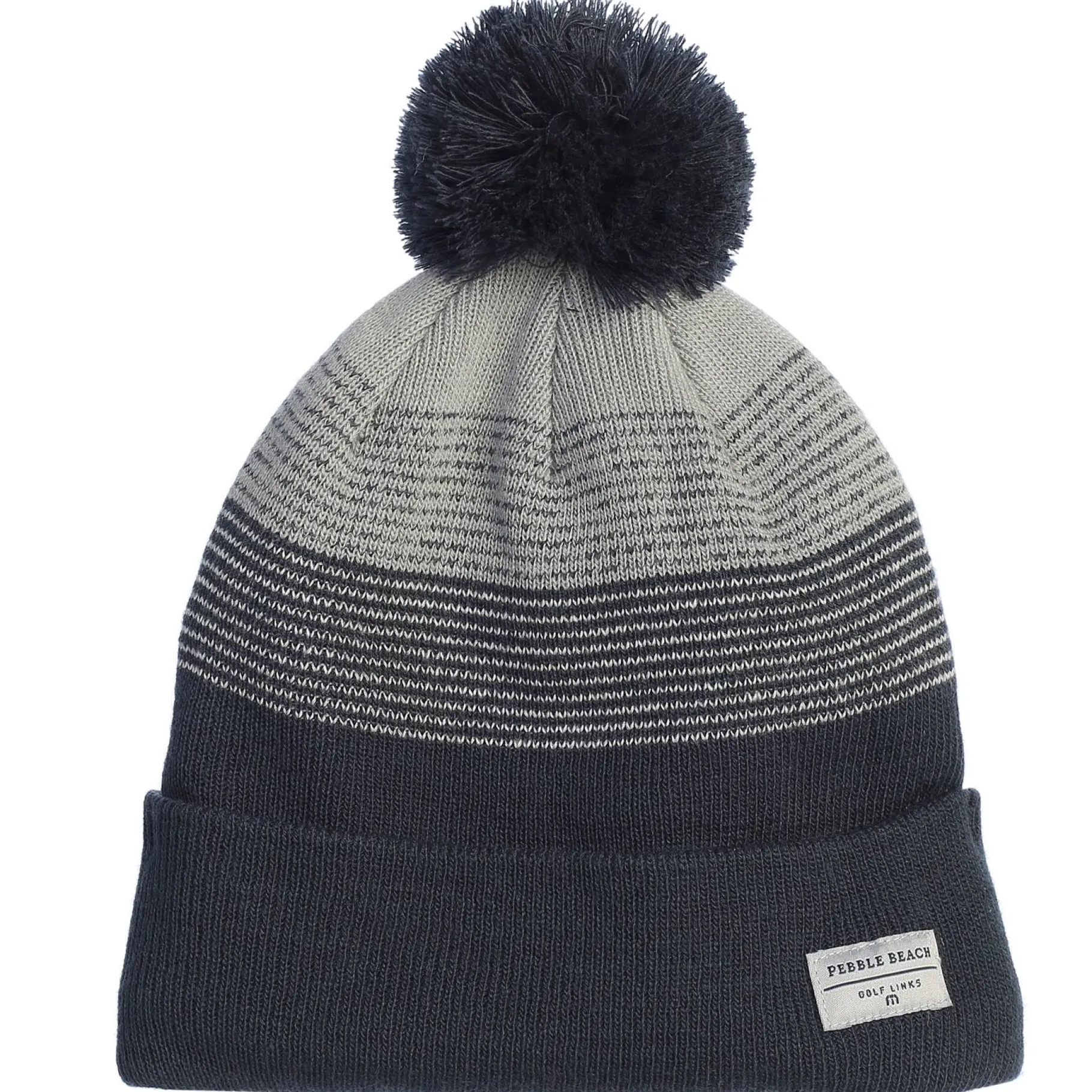 Hot Pebble Beach One Oar Missing Knit Beanie By Travis Mathew