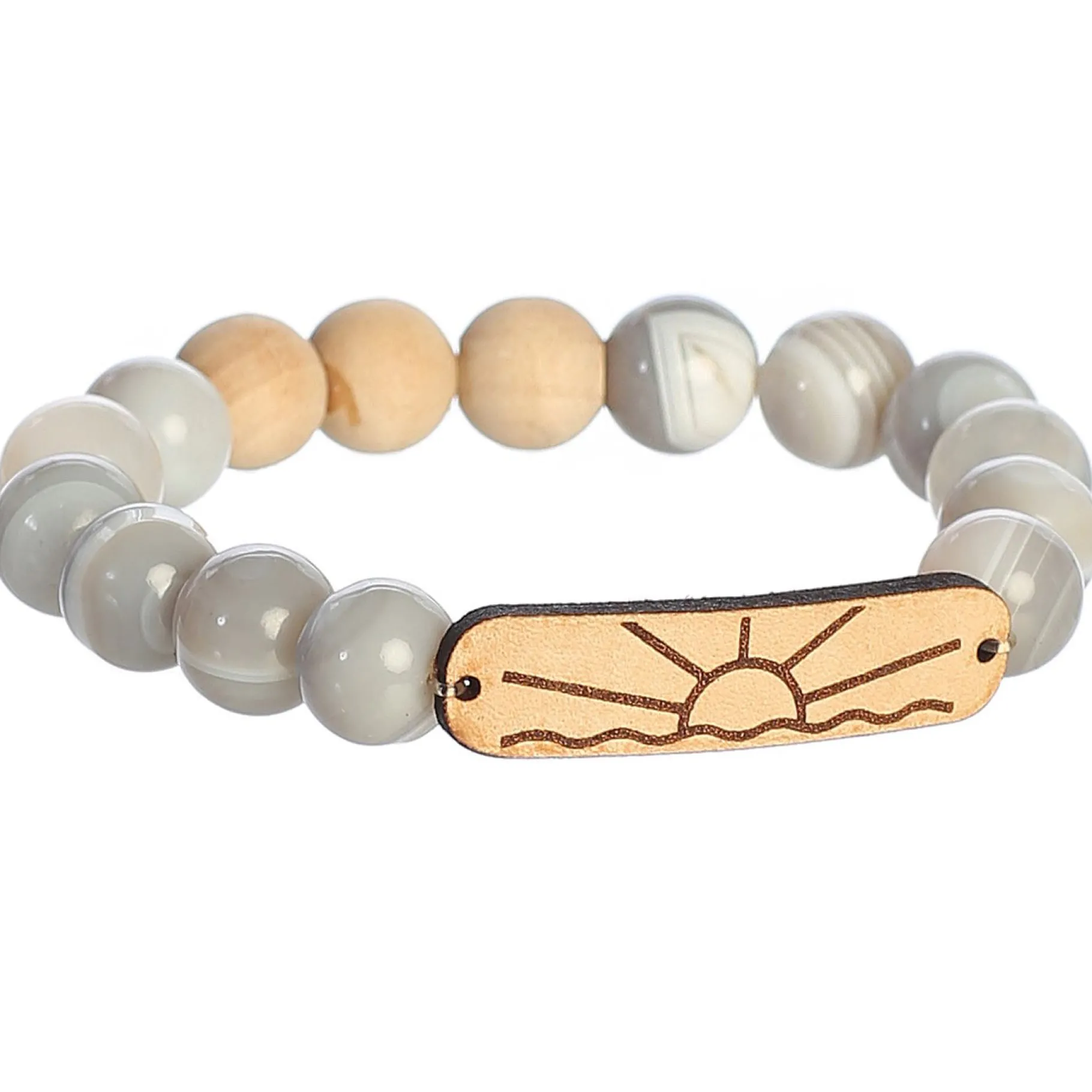 Clearance Pebble Beach Outfitters Beaded Bracelet By Freshwater Designs