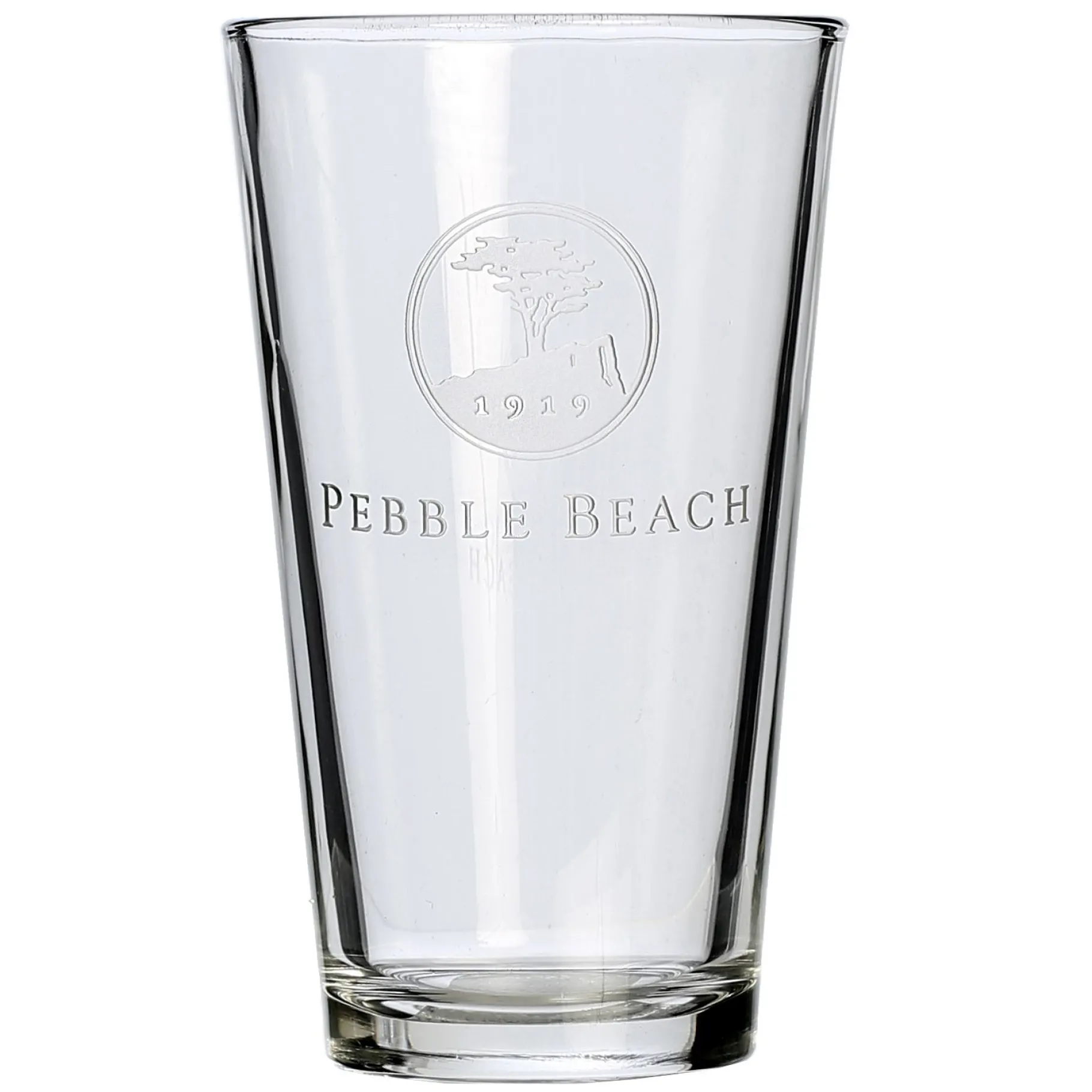 Clearance Pebble Beach Pint Glass