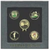 New Pebble Beach Resorts Four Course Hat Clip & Ball Marker Set