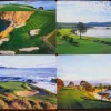 New Pebble Beach Scenic Placemat Set Of 4
