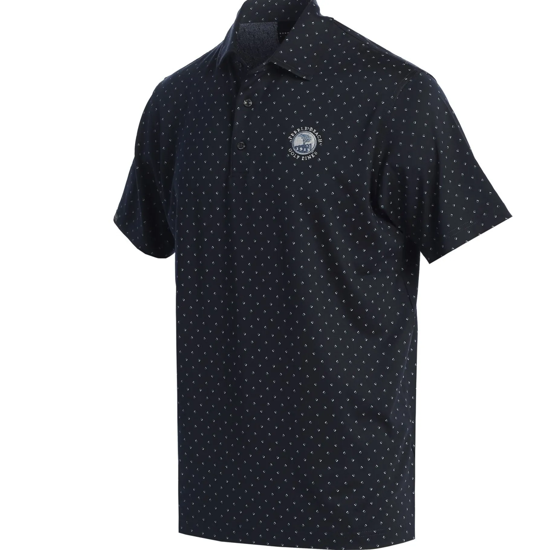Outlet Pebble Beach Signature Dot Performance Polo By Dunning