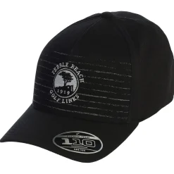 Sale Pebble Beach Slats Logo Snap Back Hat By Travis Mathew