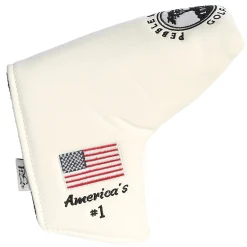 New Pebble Beach Solid Blade Putter Cover By Prg