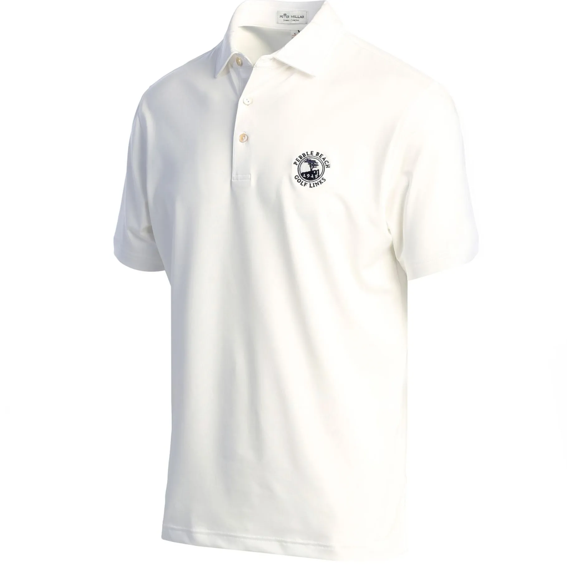 Discount Pebble Beach Solid Polo By Peter Millar