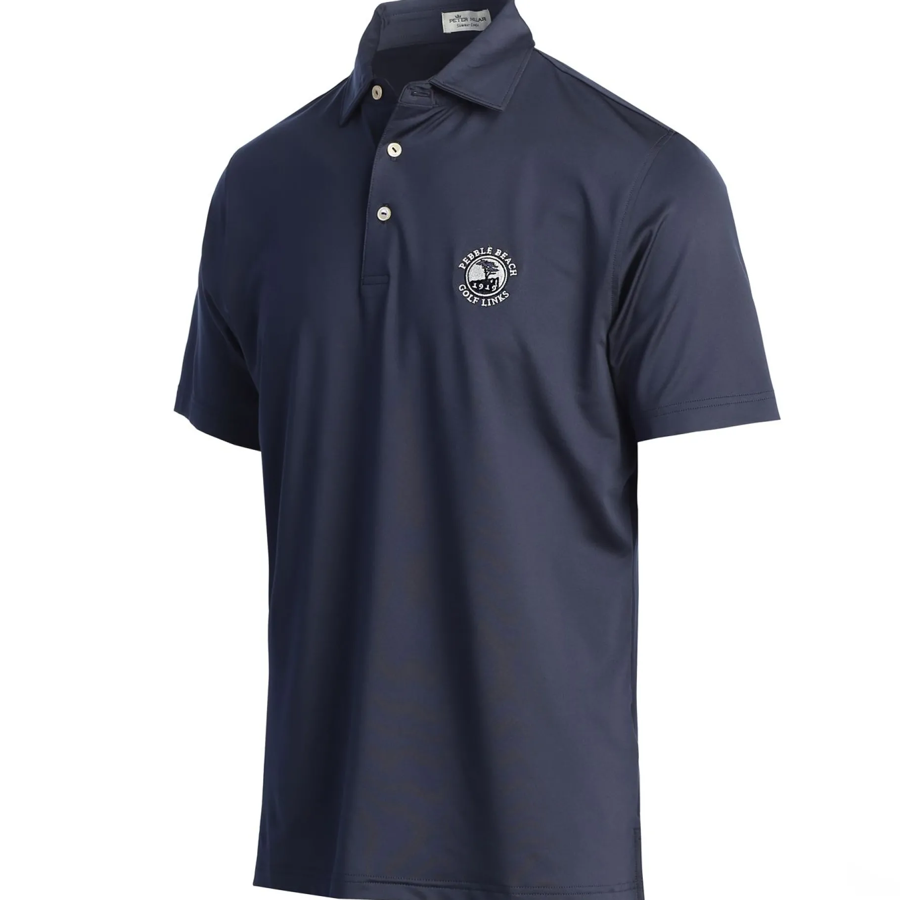 Discount Pebble Beach Solid Polo By Peter Millar