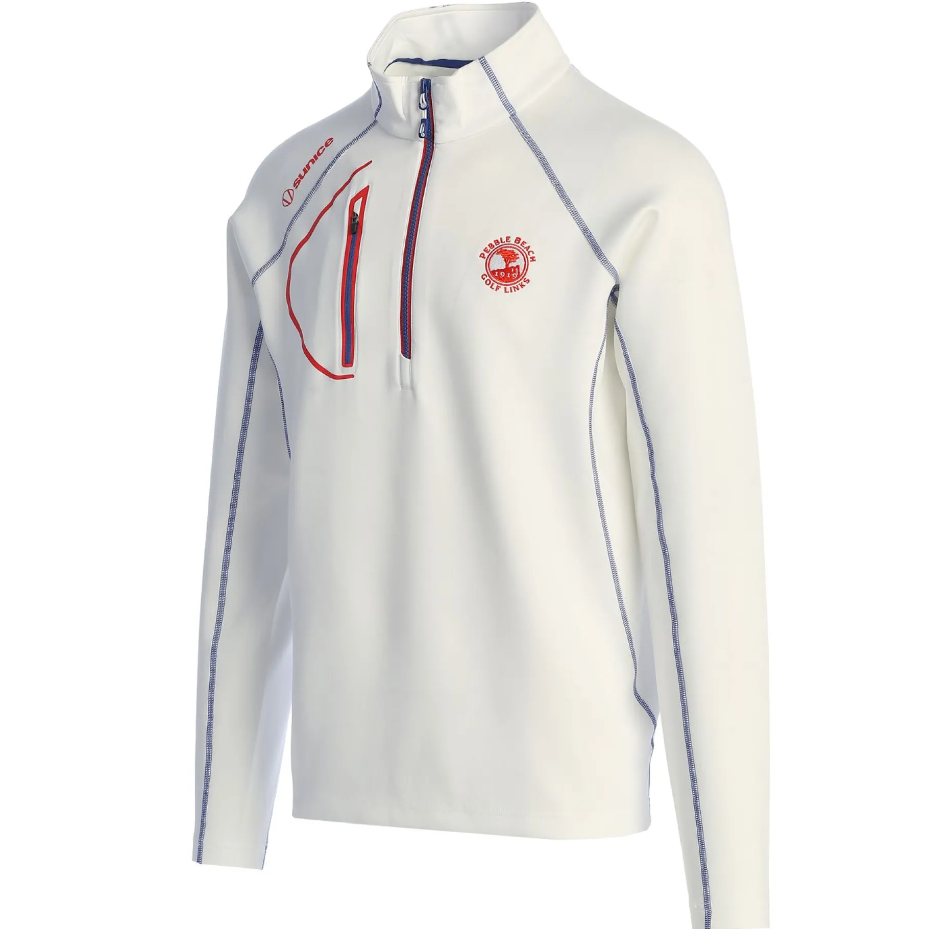 Best Pebble Beach Superlitefx Ltd 1/2 Zip Pullover By Sunice