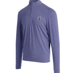 New Pebble Beach Vaughn 1/4 Zip Pullover By Johnnie-O
