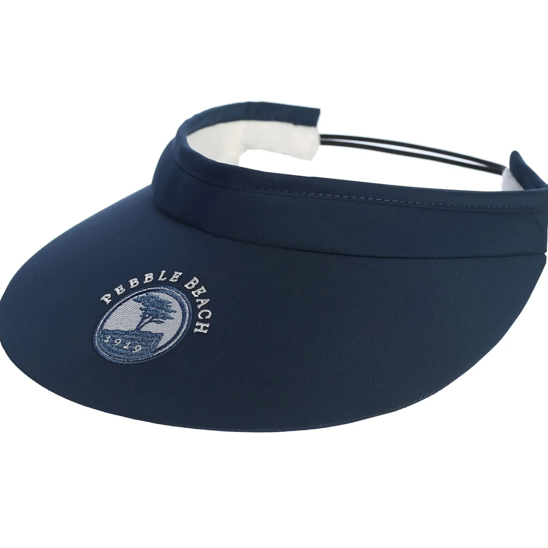 Clearance Pebble Beach Women's Wide Brim Slide Strap Visor By Vimhue