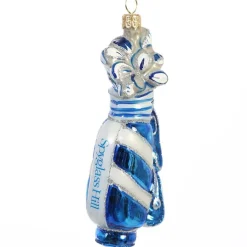 Fashion Pebble Beach Pick Your Course Golf Bag Holiday Ornament By Joy To The World Collectibles