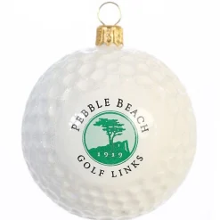 Best Pebble Beach Pick Your Course Golf Ball Holiday Ornament By Joy To The World Collectibles