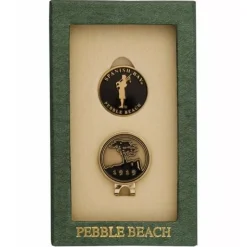 Outlet Pebble Beach Spanish Bay Bagpiper Hat Clip & Ball Marker Set