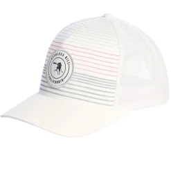 New Pebble Beach Spyglass Hill Executive Stripe Hat By Travis Mathew
